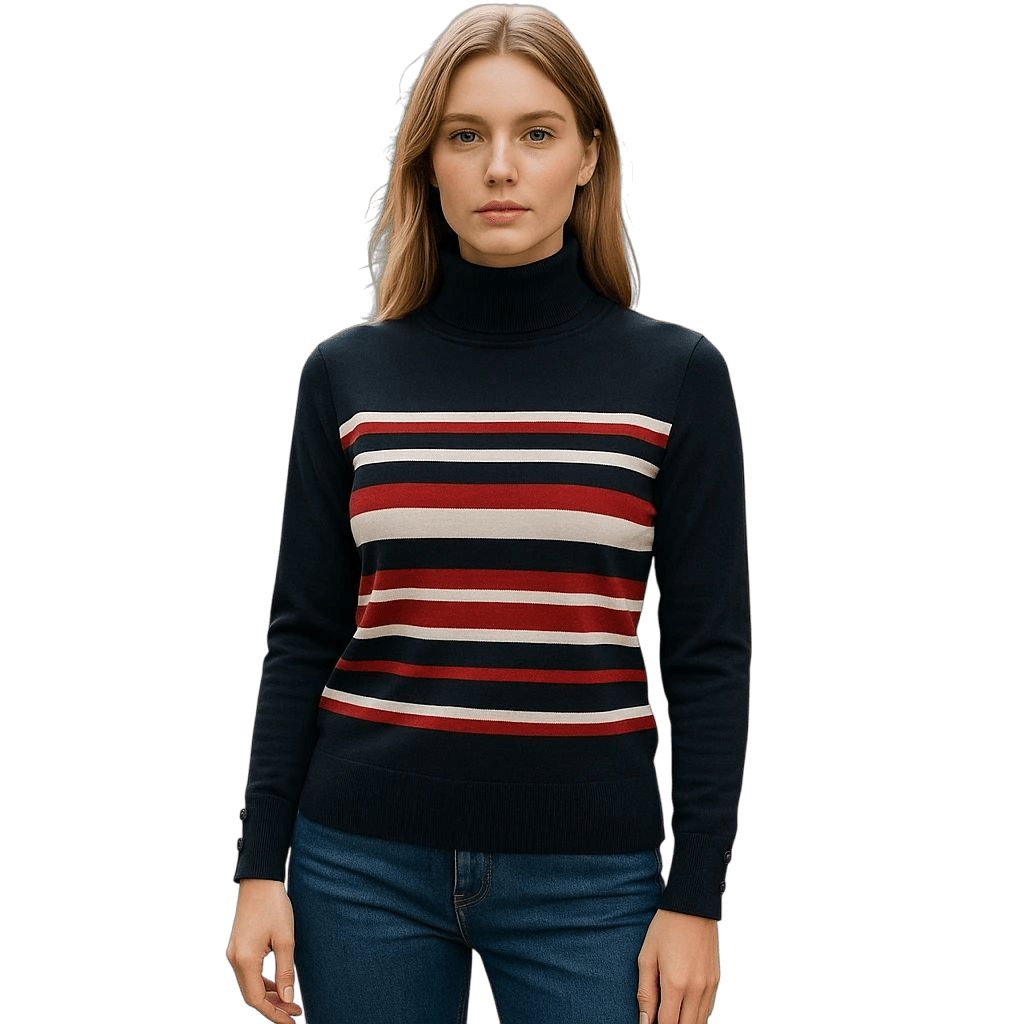 Women's Large Cleo Turtle Neck Sweater