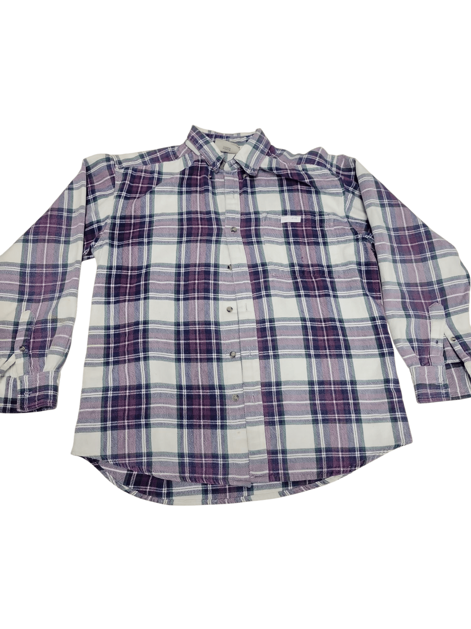 Woman’s Northern Reflections Small Plaid Long Sleeve Shirt