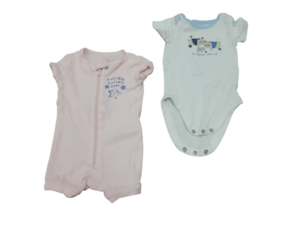 Baby's Diaper Shirt Size 0 - 3M