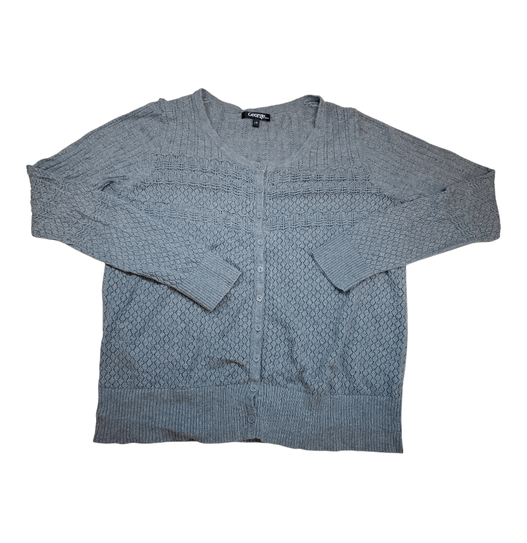 Women's Large Button Up Sweater