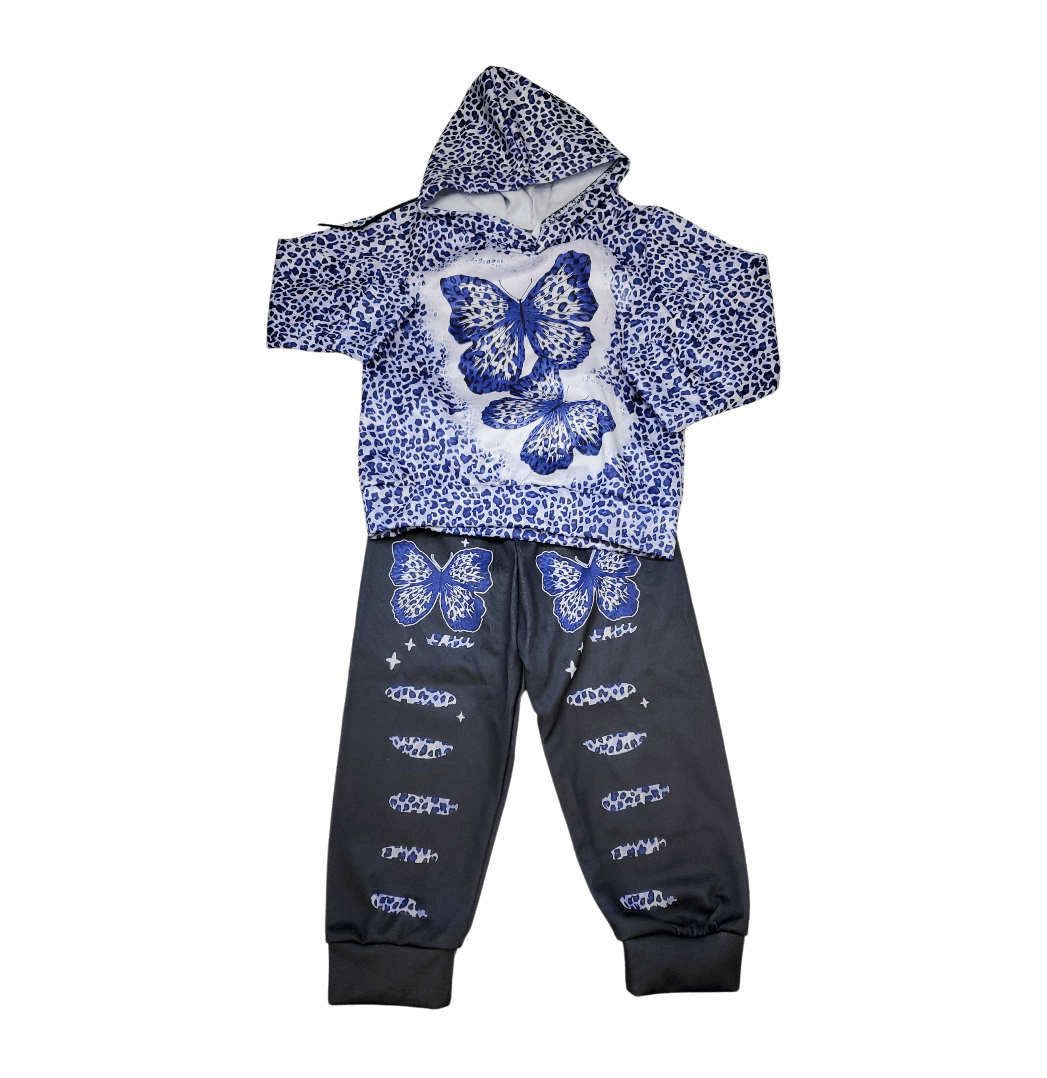 Baby's 1-2Y Hoodie & Pants Set