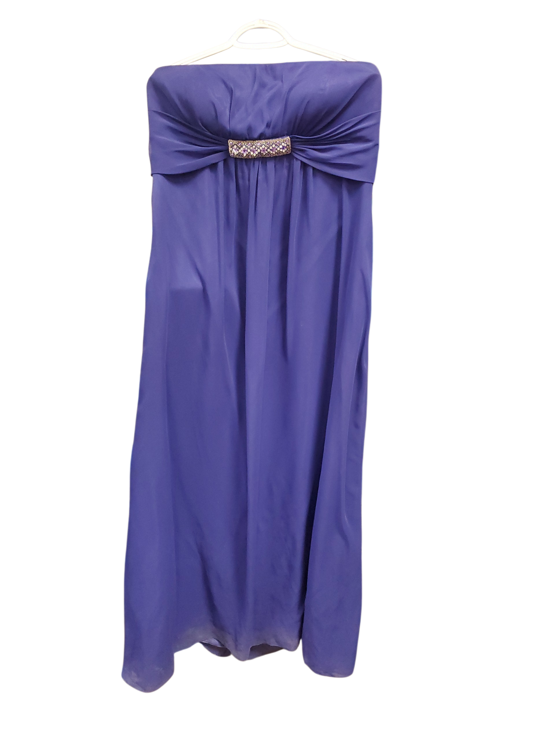 Women's Size 14 Strapless Dress and Shawl