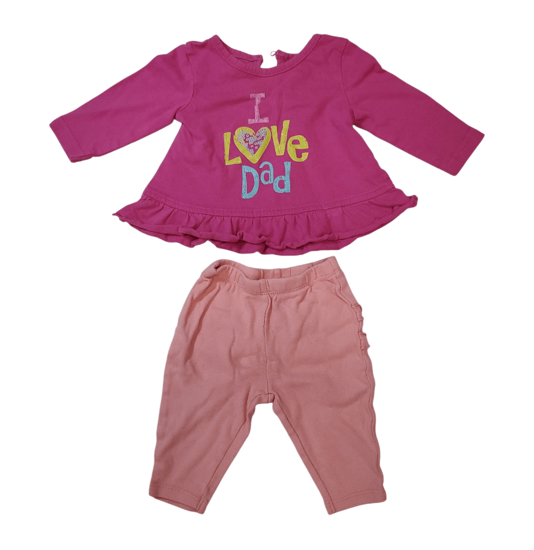 Baby's 0-3M Top & Leggings