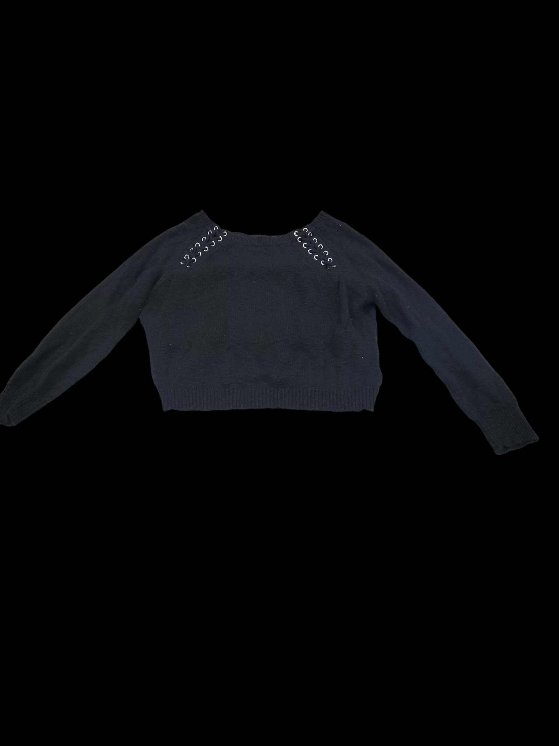 Woman's Large Crop Sweater