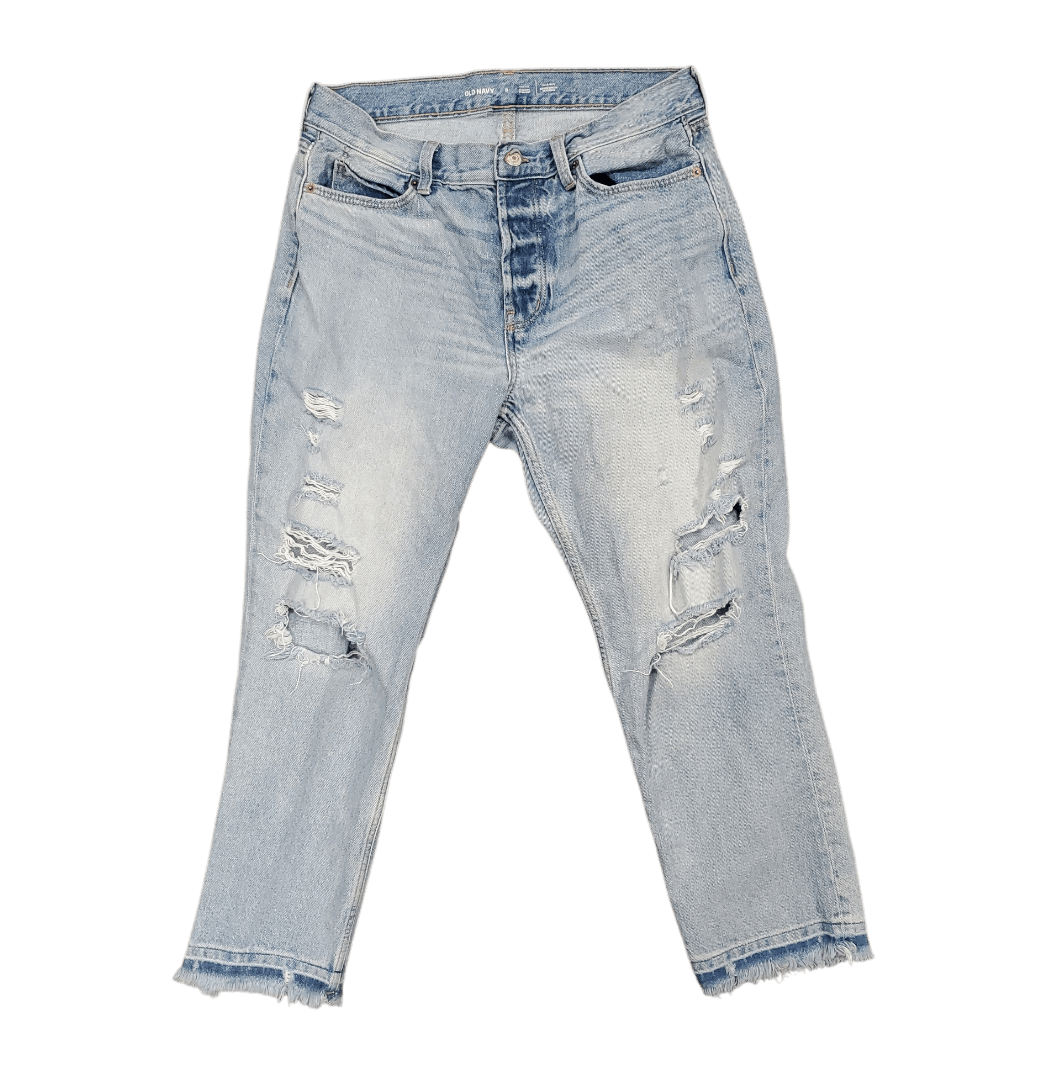 Women's 8 Ripped Jeans