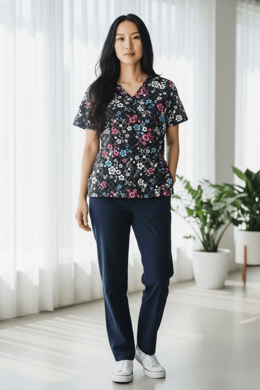 Woman's XL Scrub Top