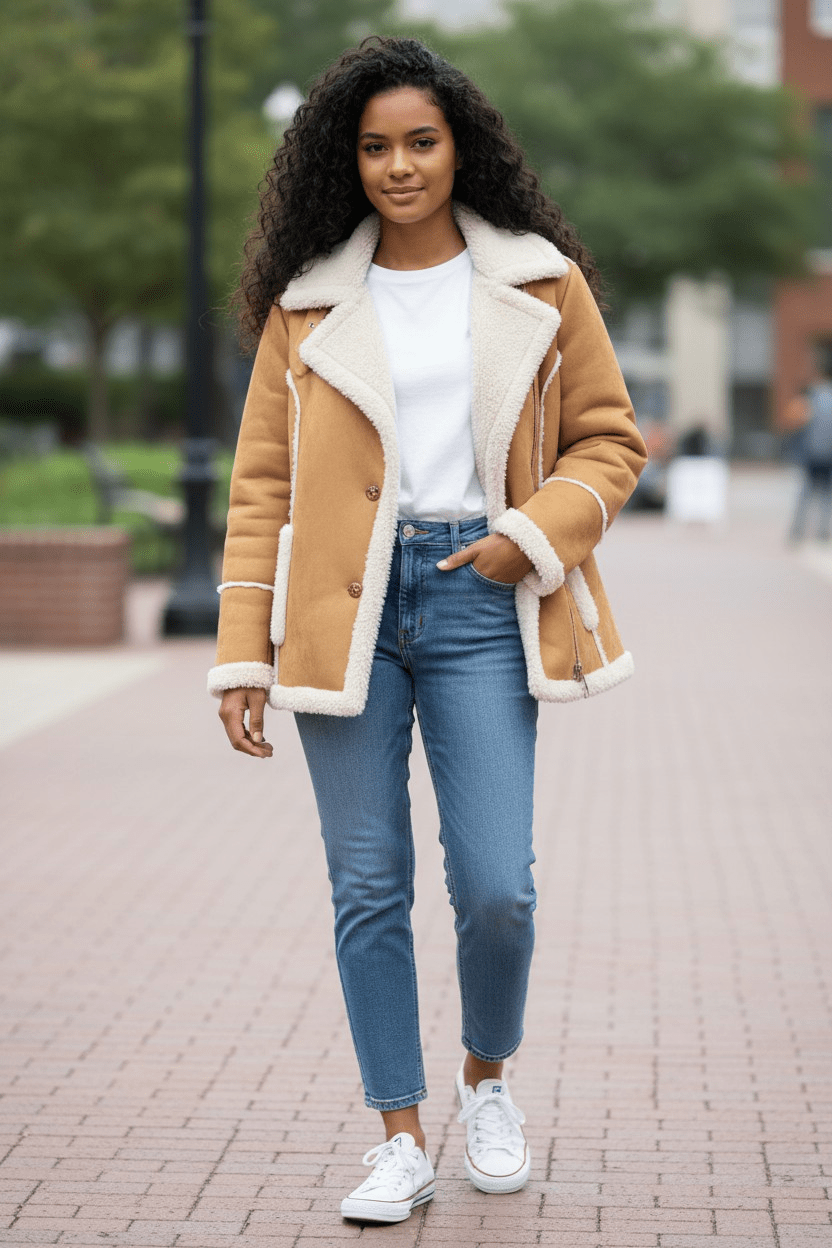 Woman's Medium Denver Hayes Jacket (Small pen mark) - Image 2