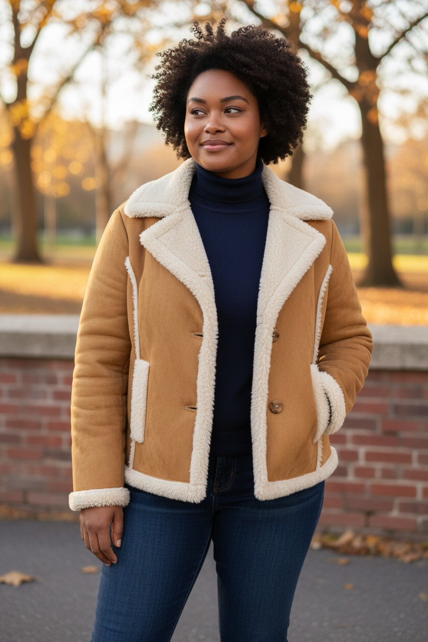 Woman's Medium Coat (Small Pen Mark)