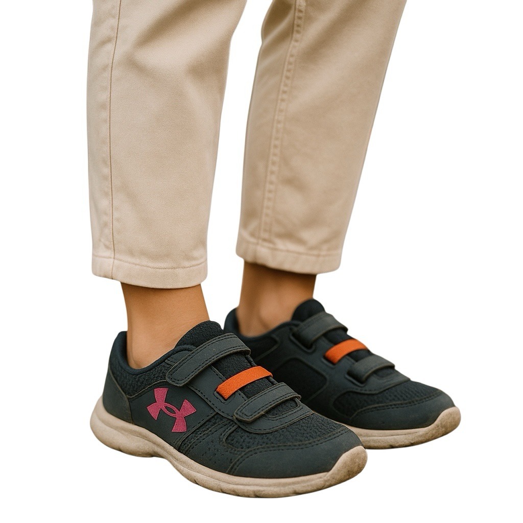 Kids size 5 under armour shoes
