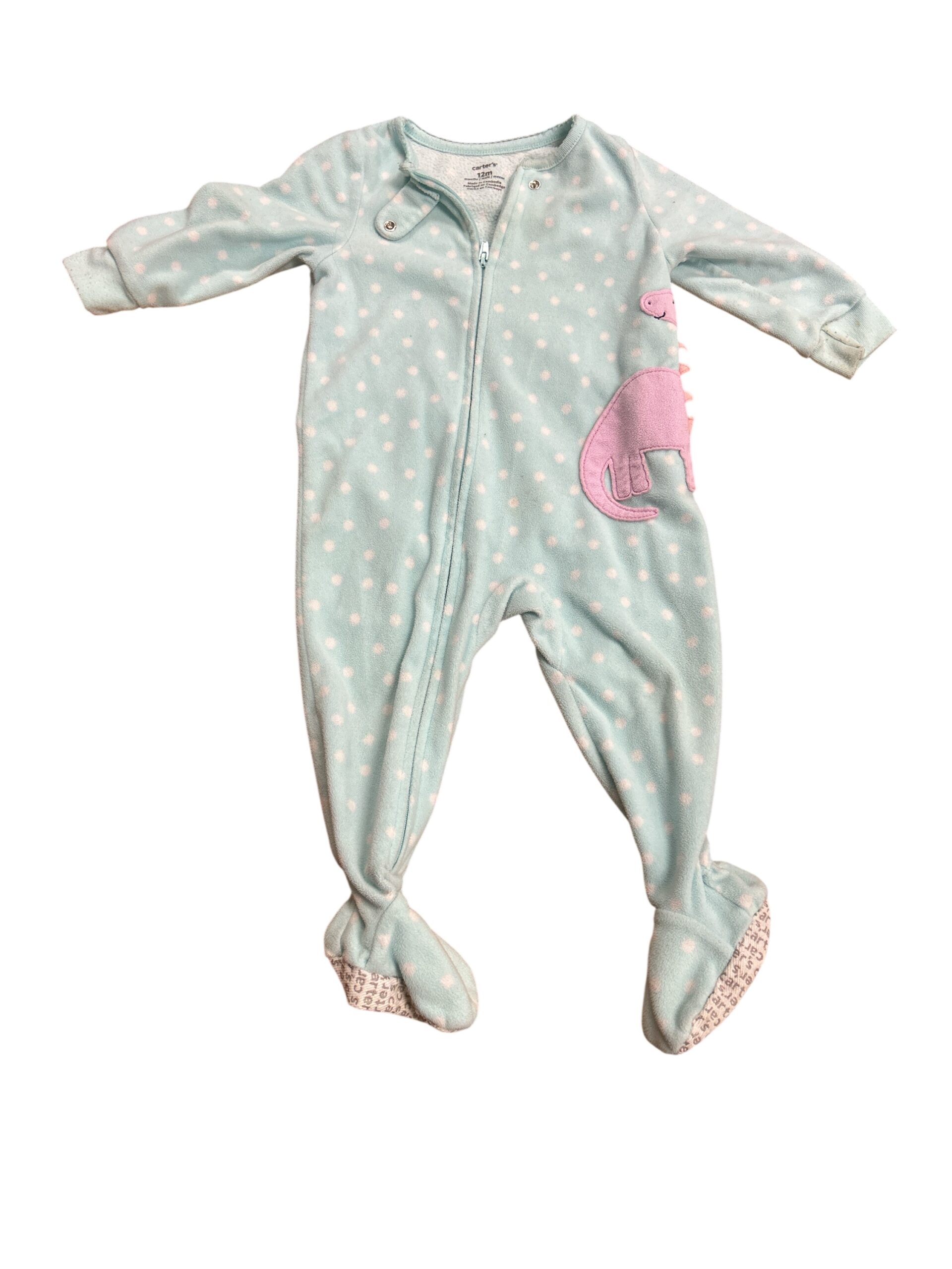 Baby 12 months onesie (overfeet)