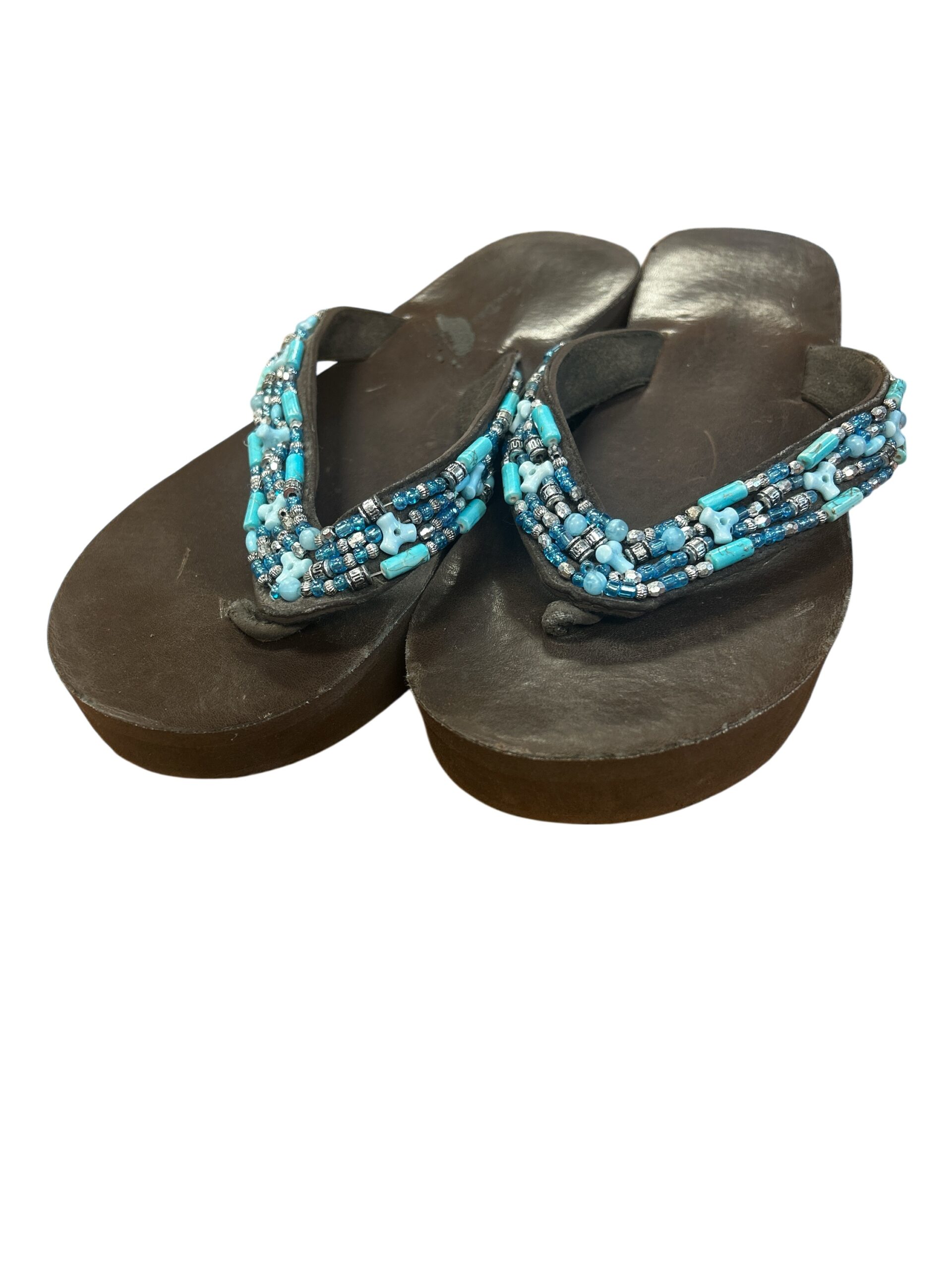Women’s size 8 heeled sandals
