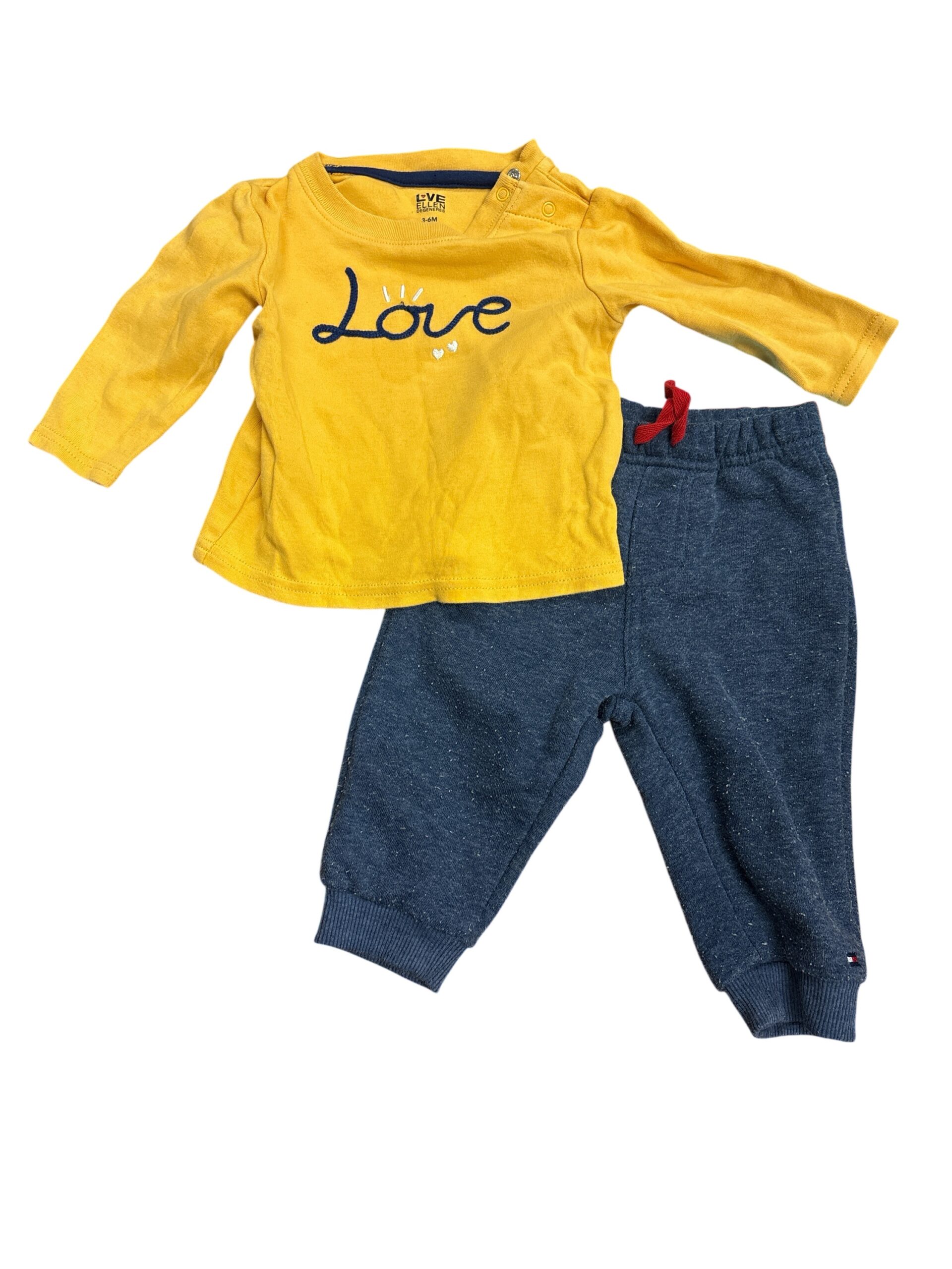Baby 3-6 months long sleeve and pants set