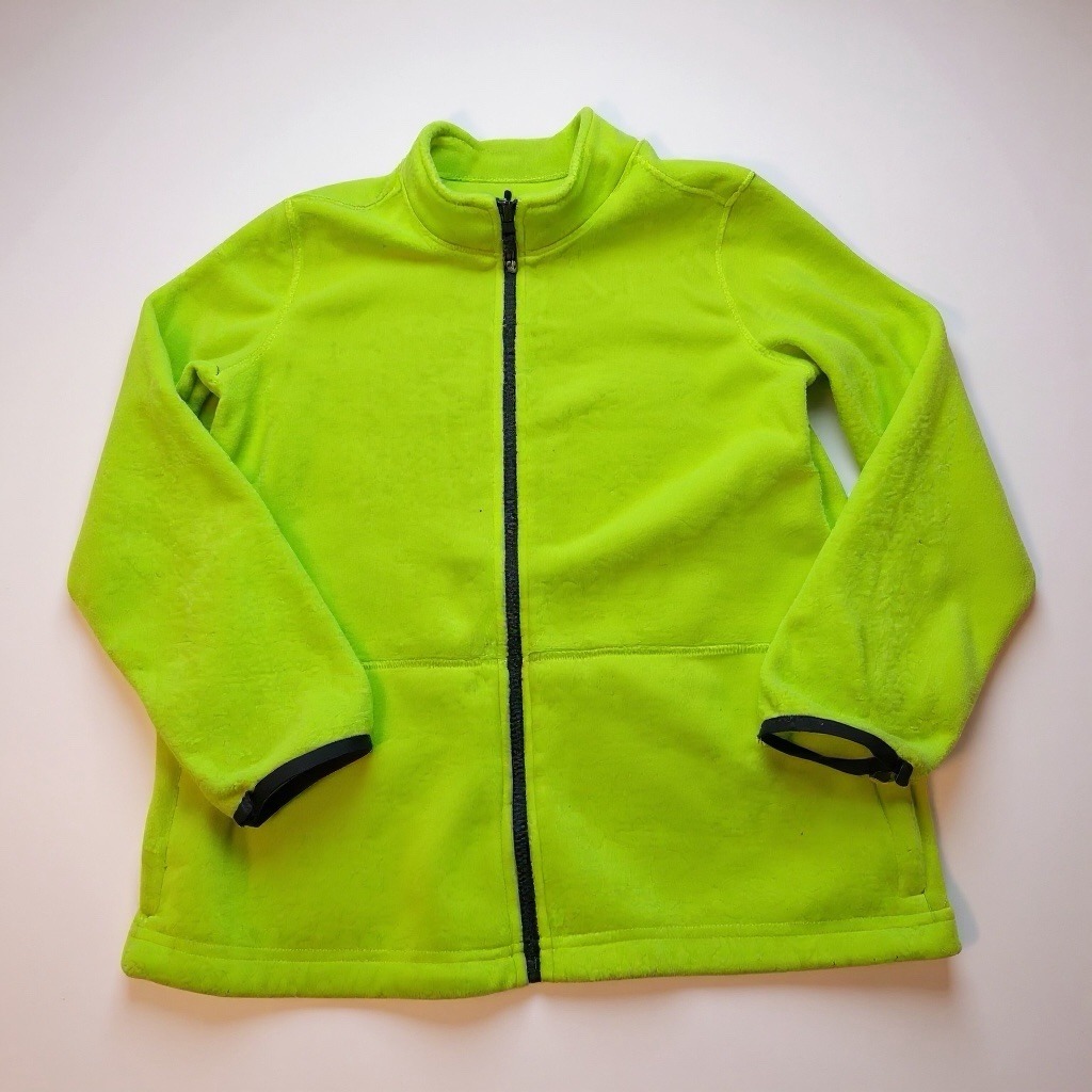 Kids Size 16 Zip Up Sweater (small stain)