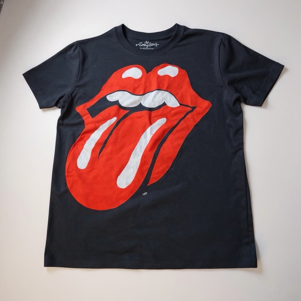 Mens Med Rolling Stones Tee