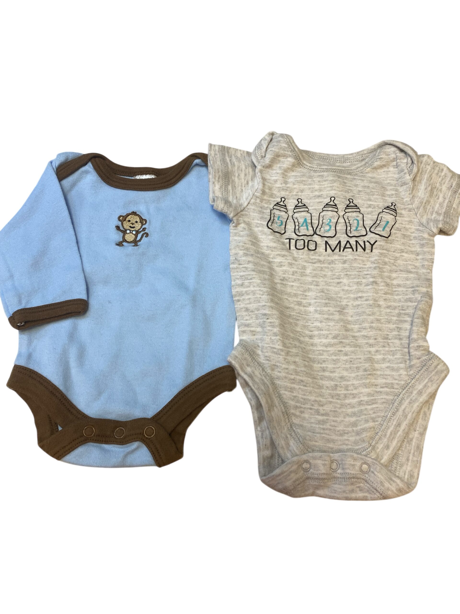 Baby 0-3M Diaper Shirts
