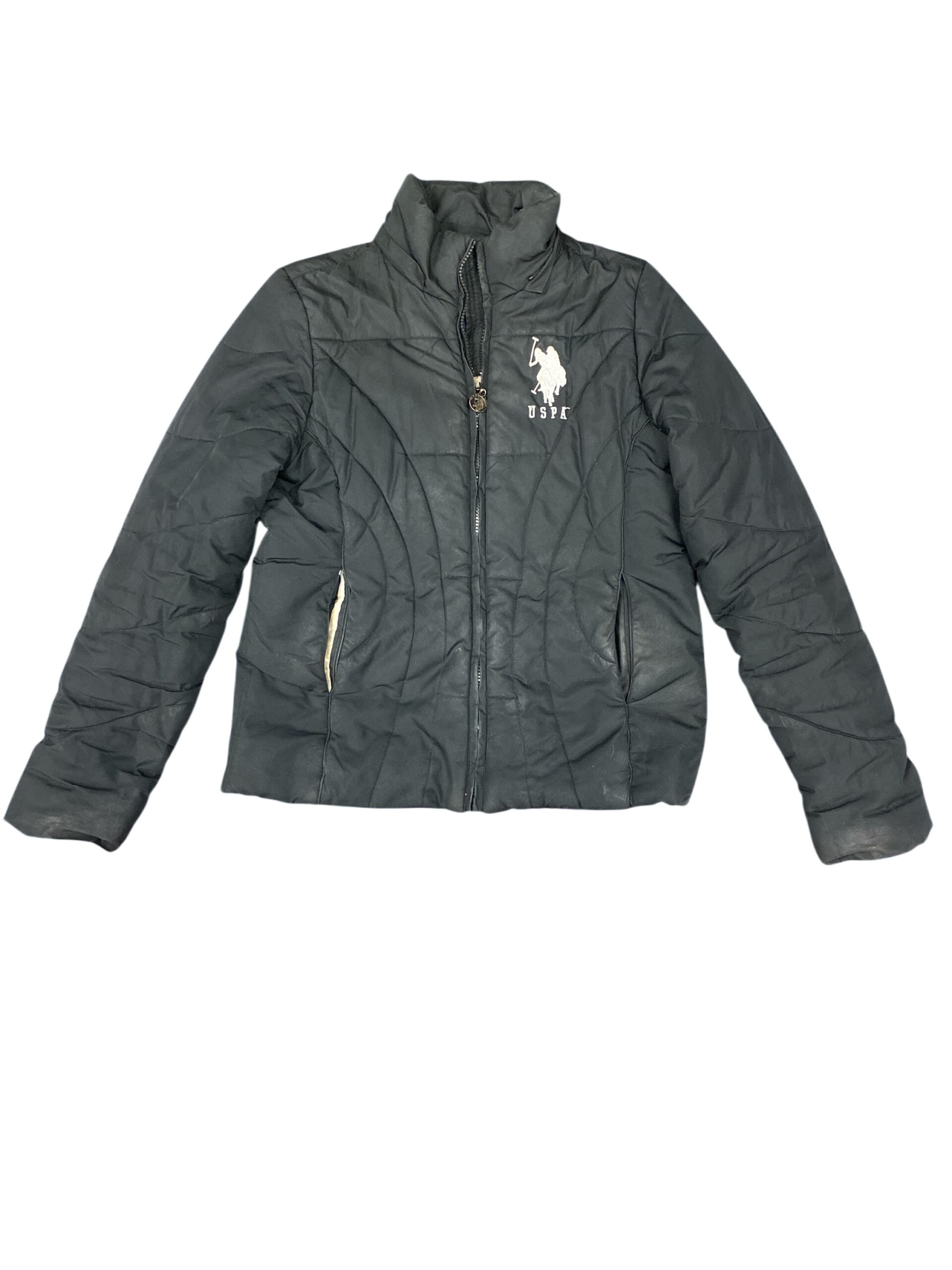 Womens Medium U.S Polo Assn Jacket (pockets do not zip up)