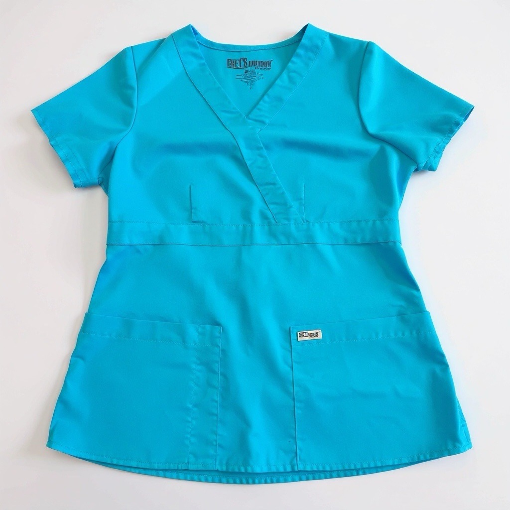 Womens Small Greys Anatomy Scrub Top
