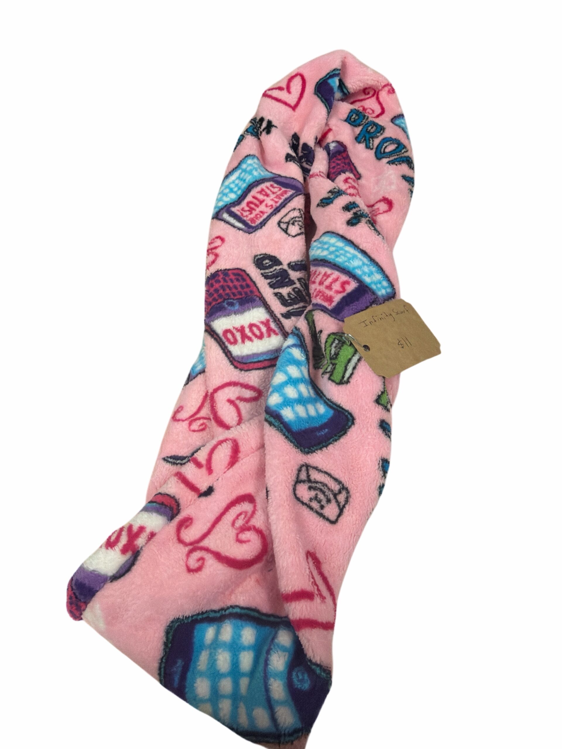 Girls Infinity Scarf Handmade