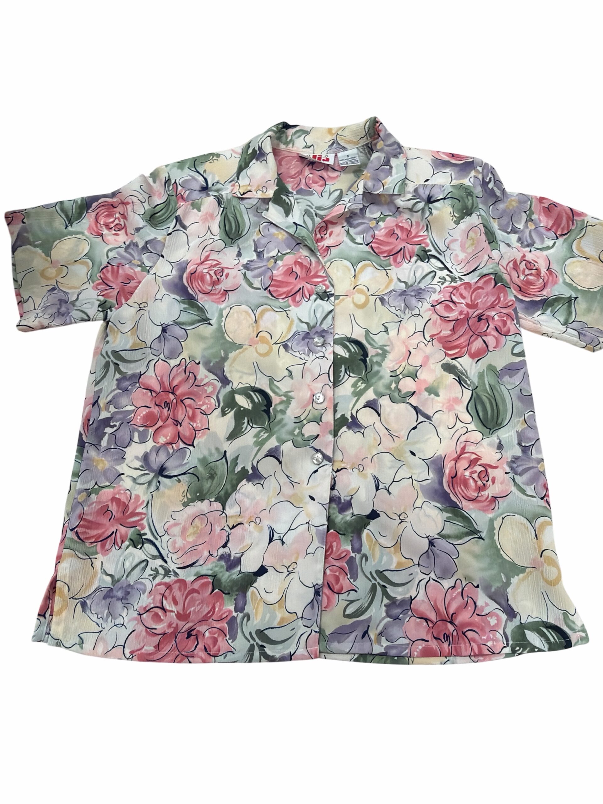 Womens size 6 floral top