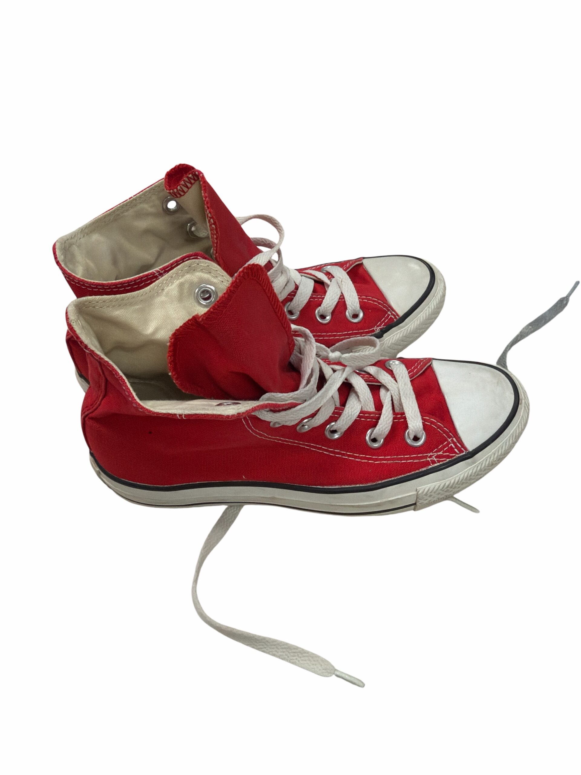 Woman’s Size 6 Converse High Top Shoes
