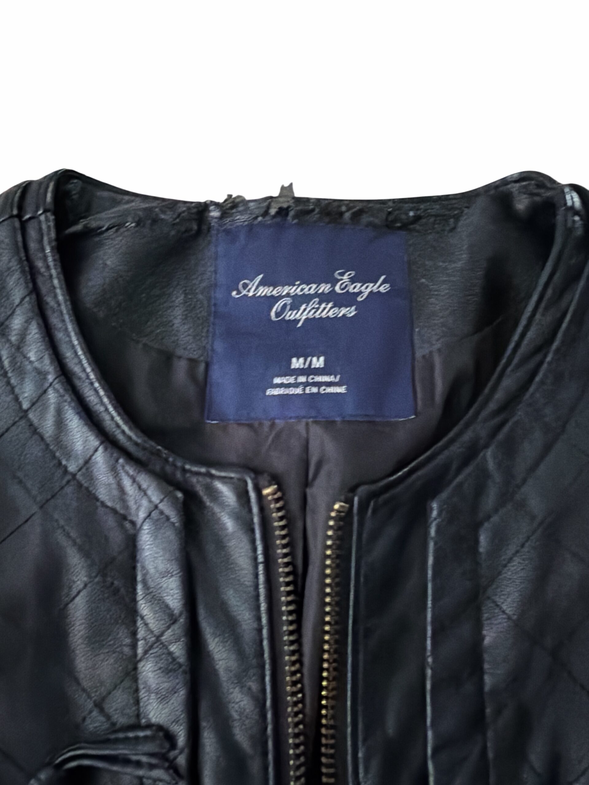 Womens MED Leather Jacket (Some wear)