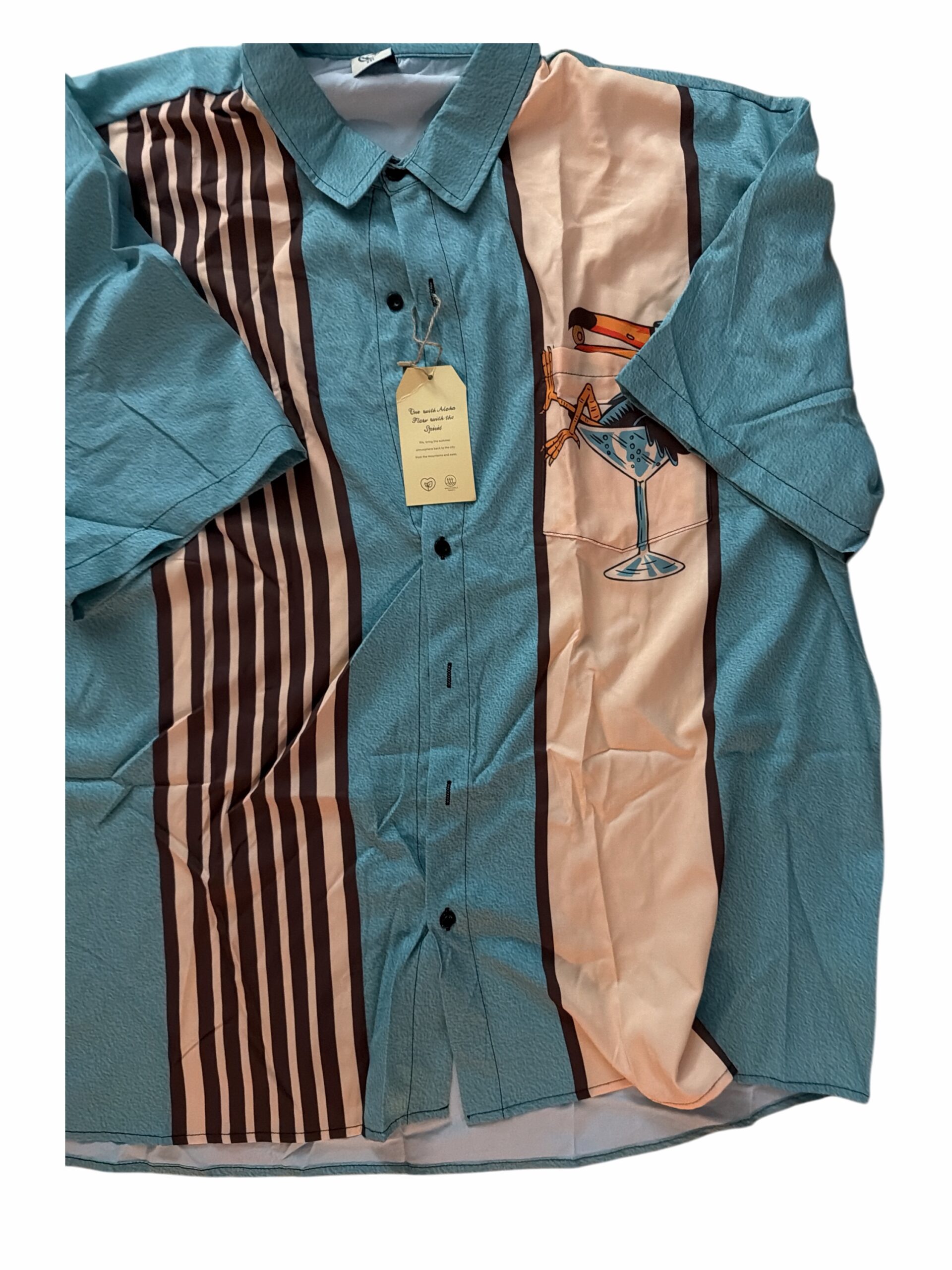 Mens XXL Button Up NWT