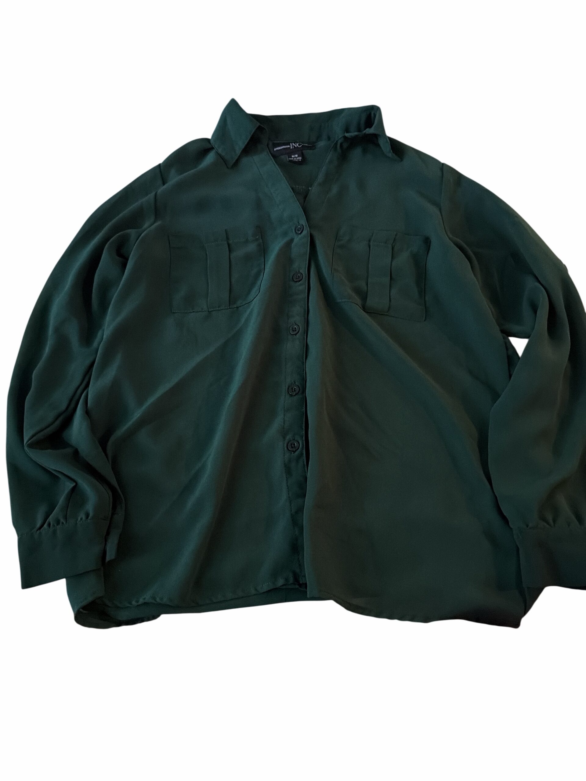 Womens MED Dress Shirt