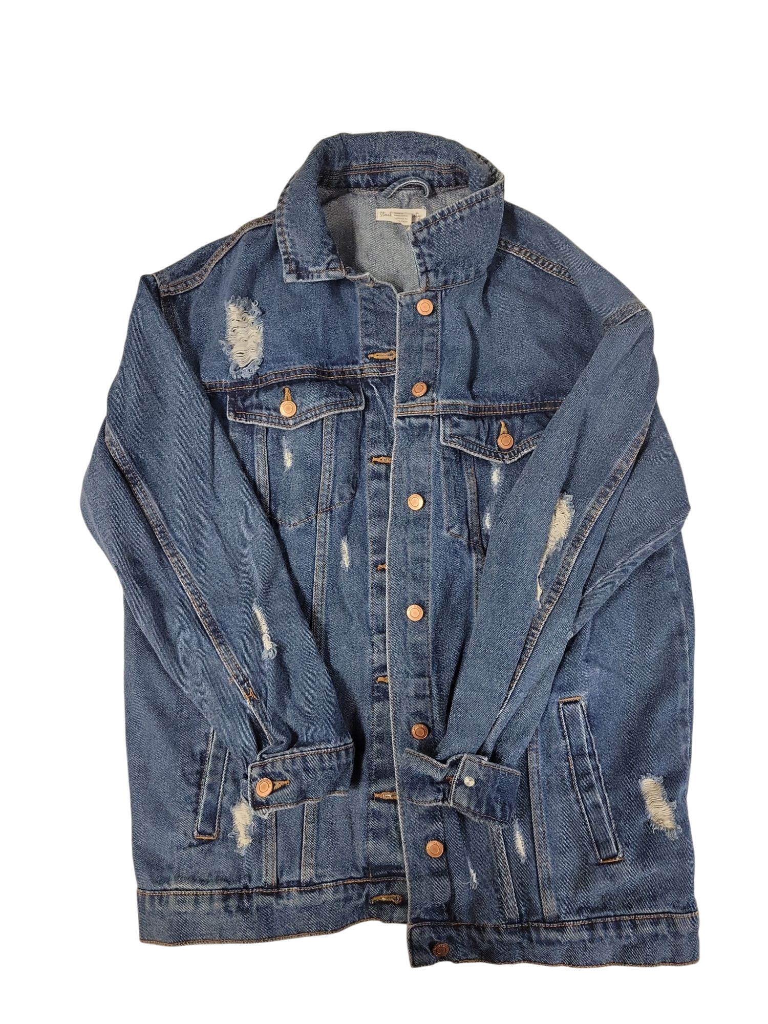 Men's S StreetWear Denim Jacket