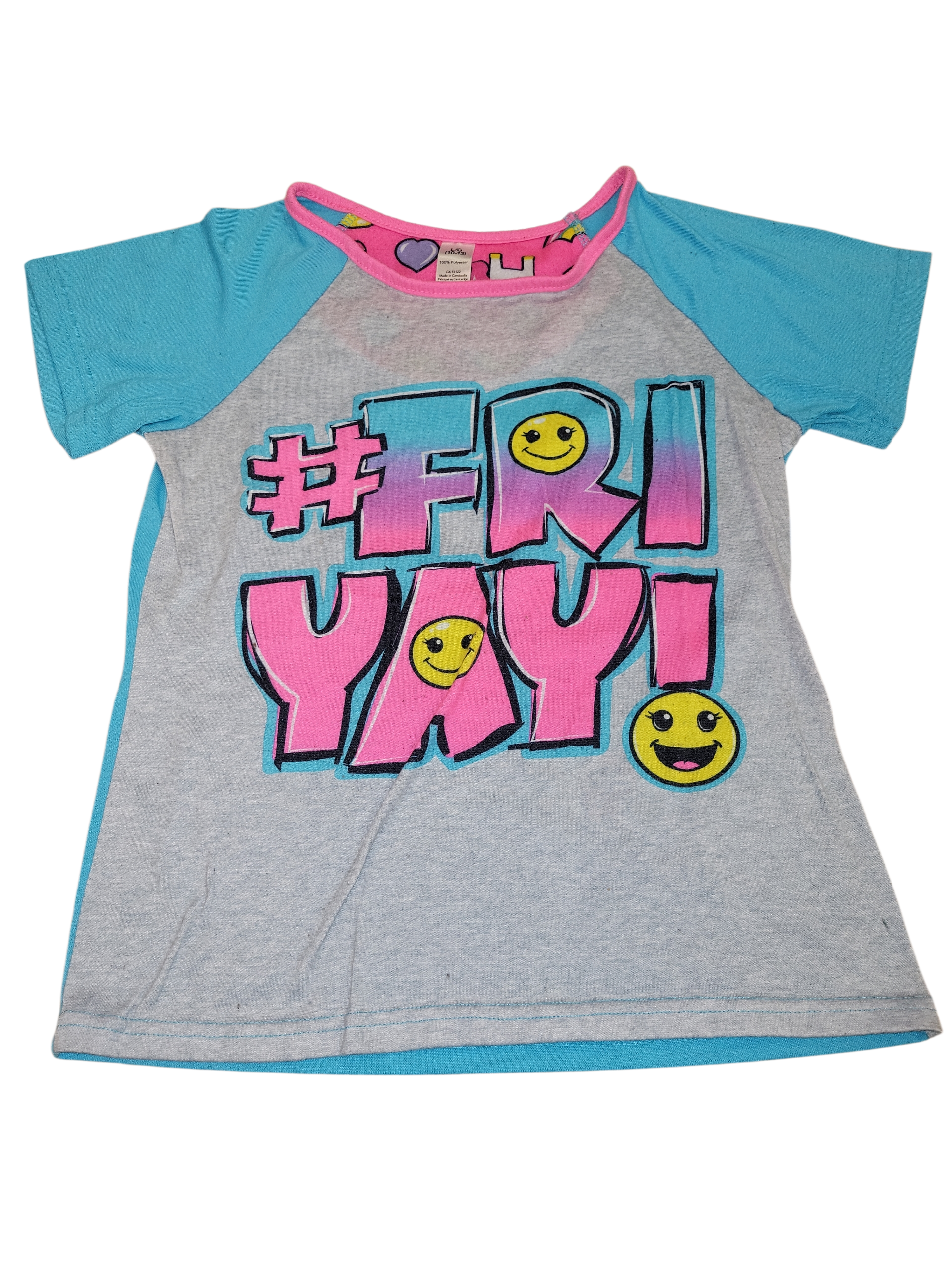 girl's Tshirt 10-12 years old
