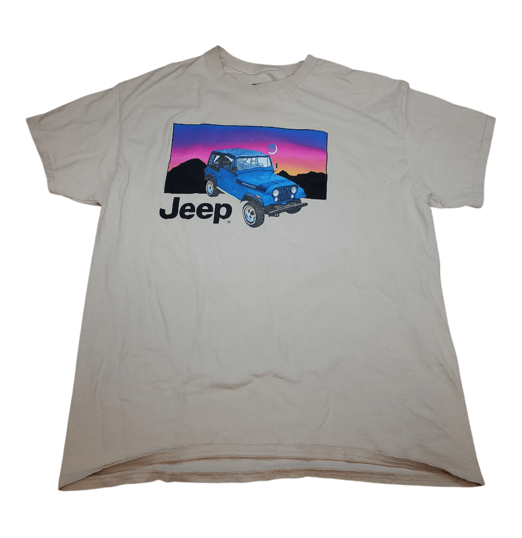 Men's Large Jeep Tshirt