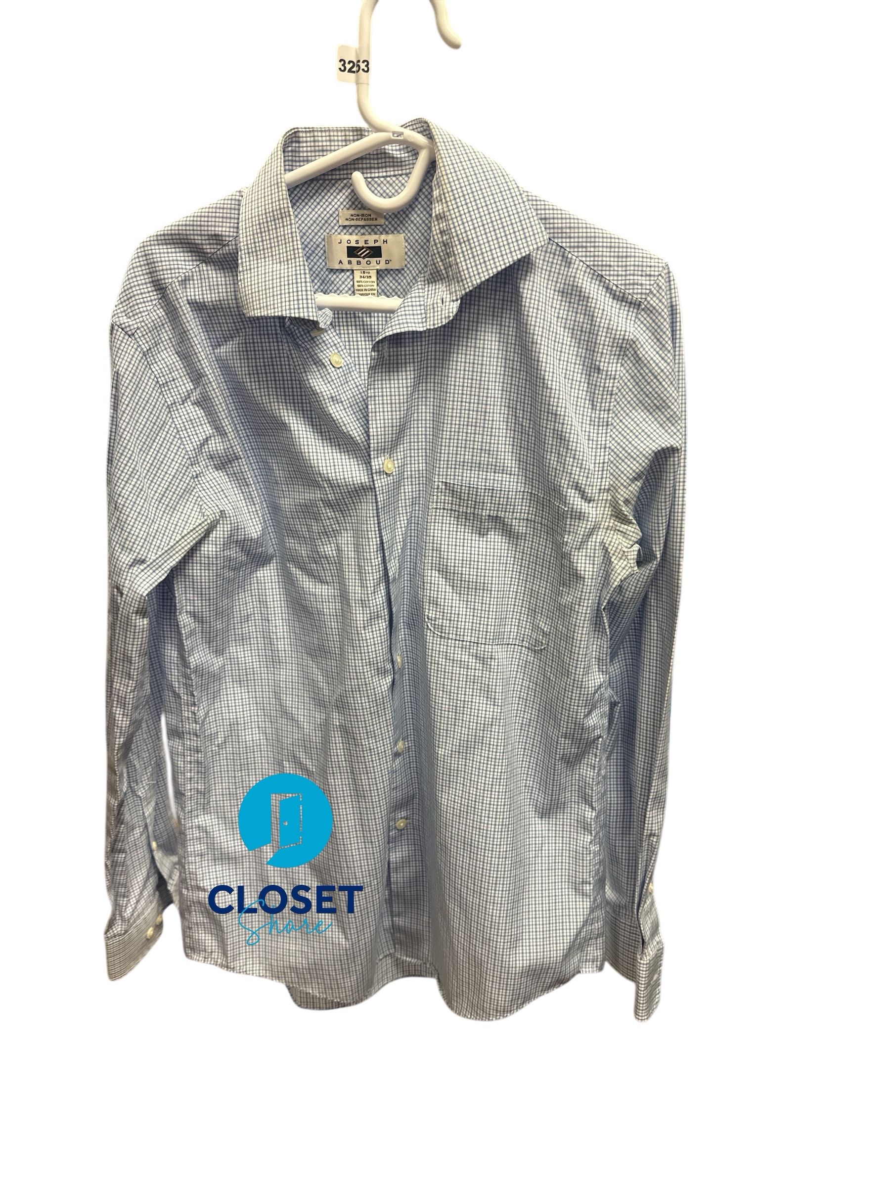 Men’s Size 15.5 / 34-35 Button Up Shirt