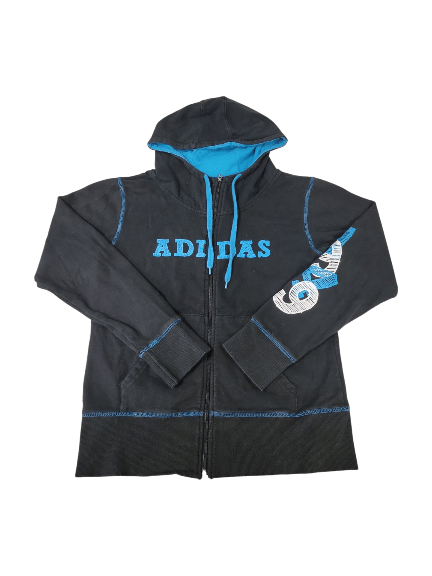 Women's Large Adidas Zip Up Hoodie