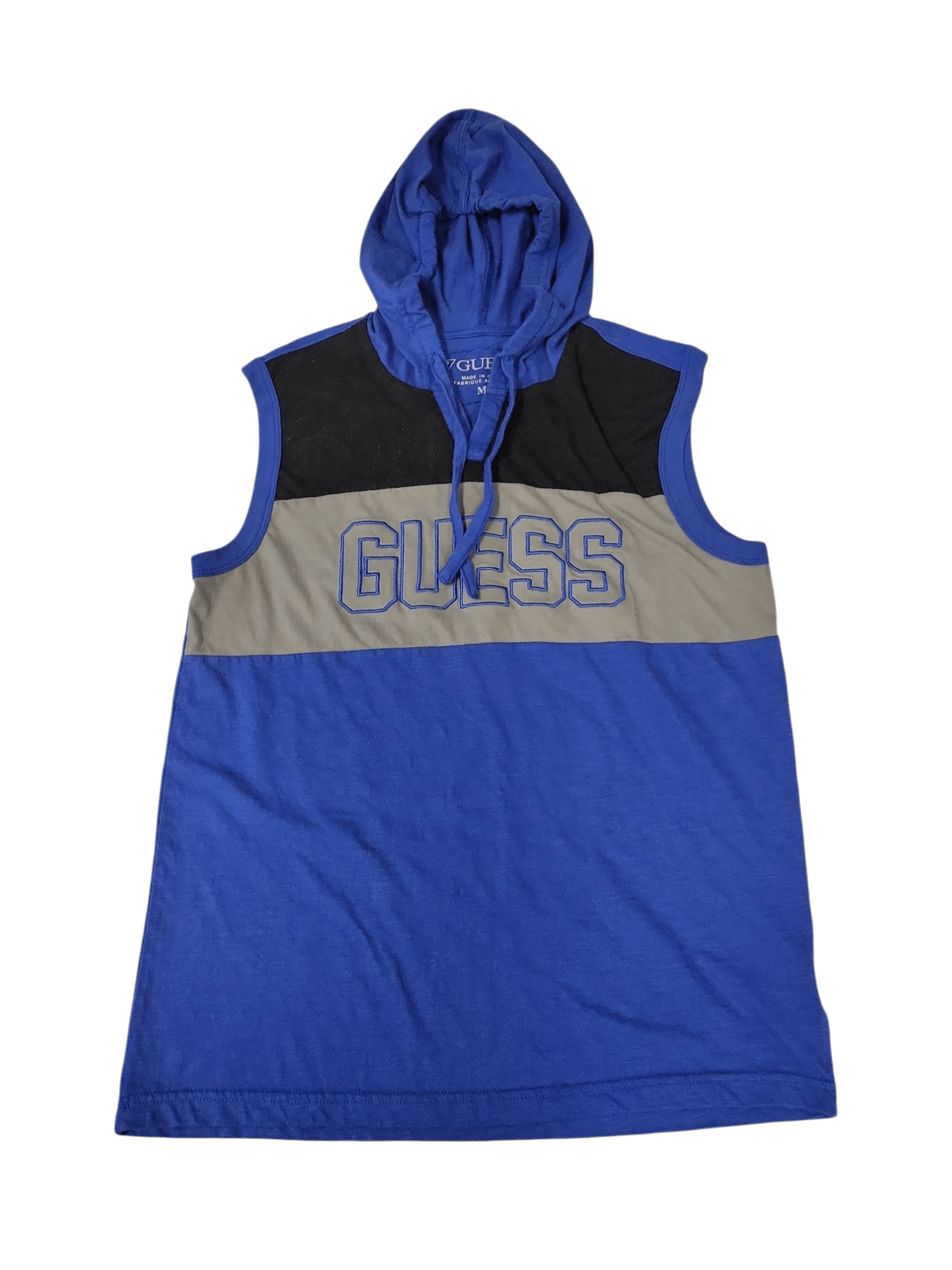 Men’s Medium Guess Sleeveless Hoodie