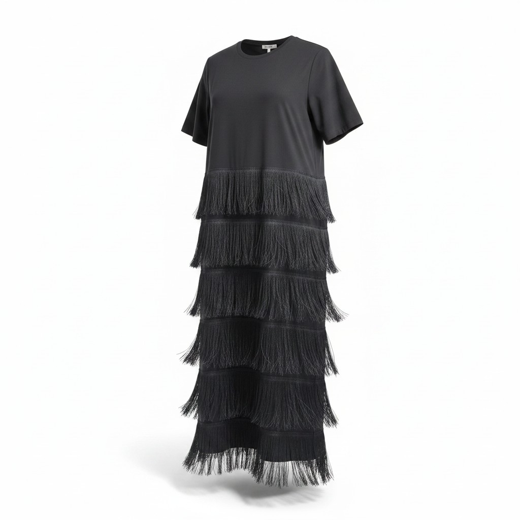 NEW Womans XL Fringe Dress