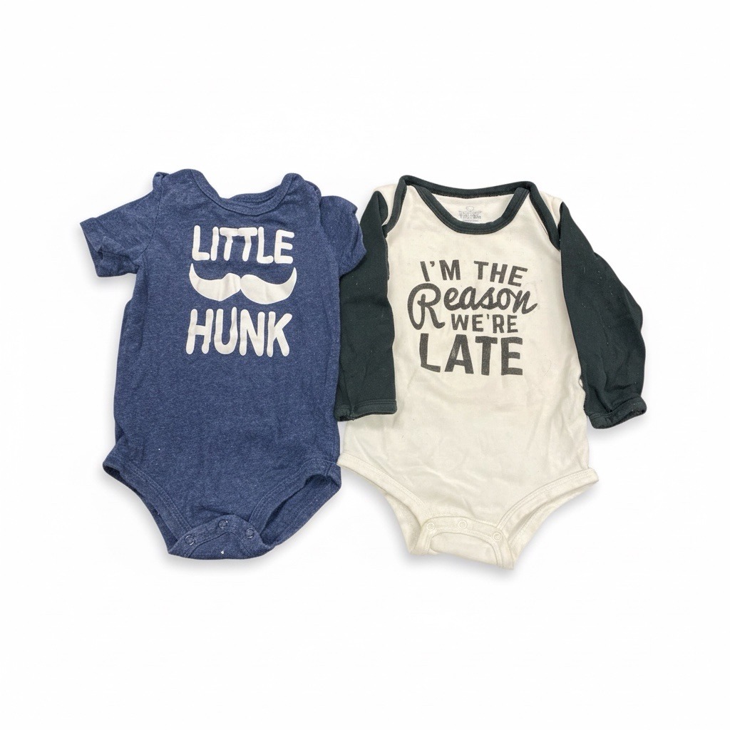 Baby 12M Diaper Shirts