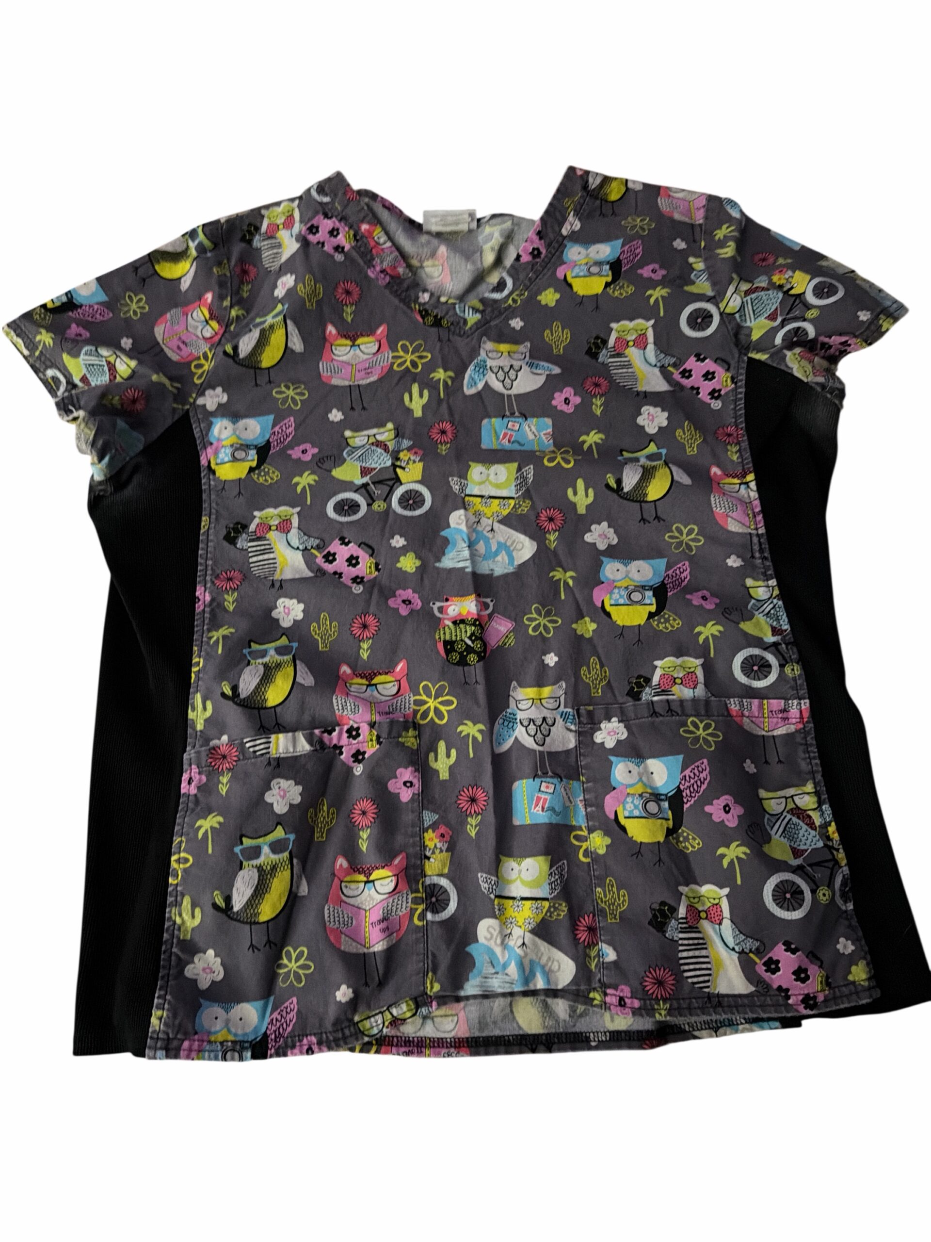 Womens XL Scrub Top