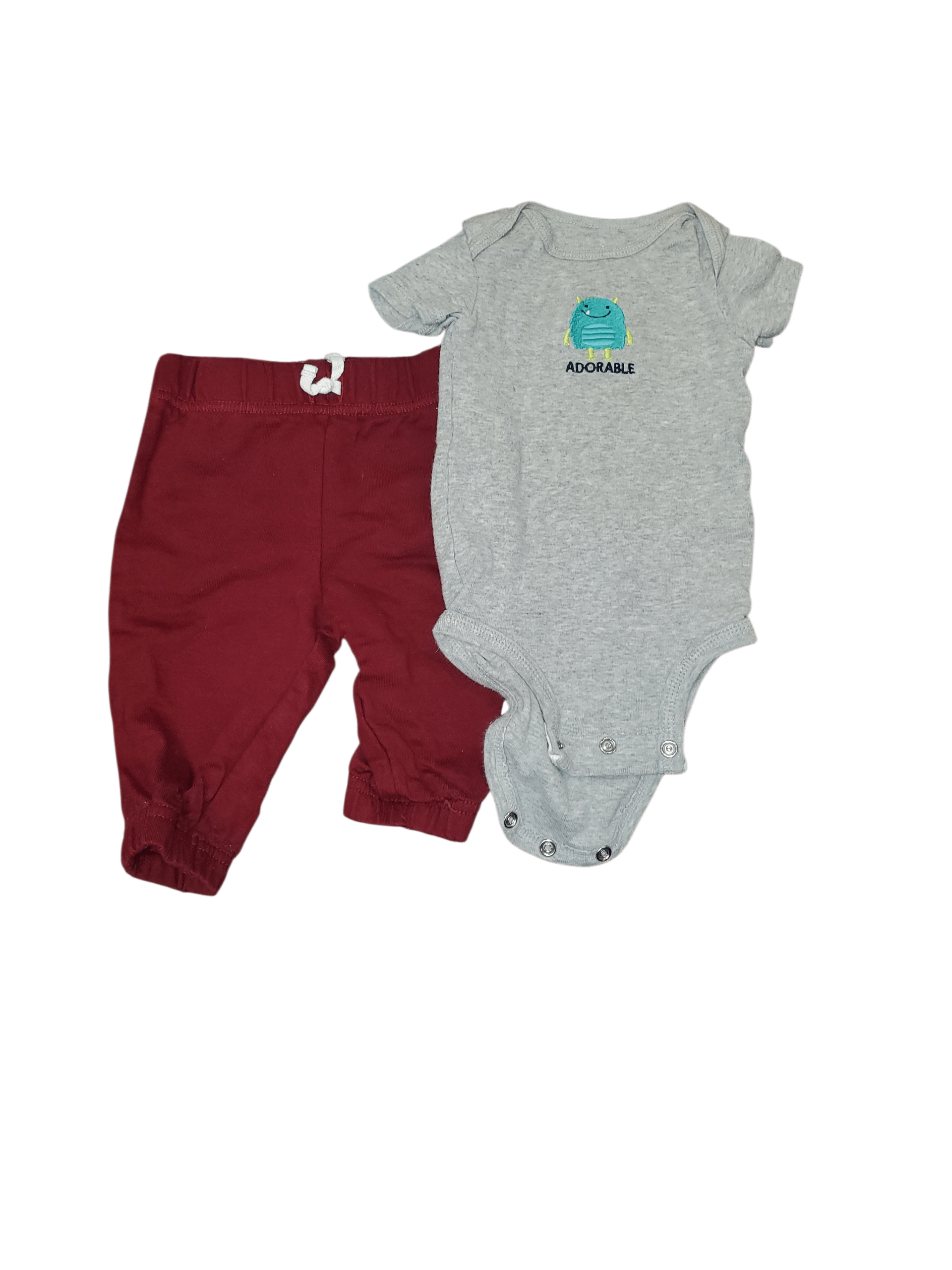 baby0/3m carter's onesie/pants